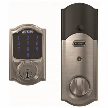 SCHLAGE LOCK Camelot Touch Deadbolt BE469ZP V CAM 619